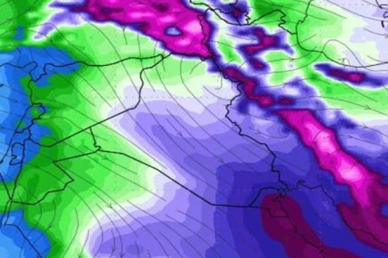 Hail and snowfall forecast
